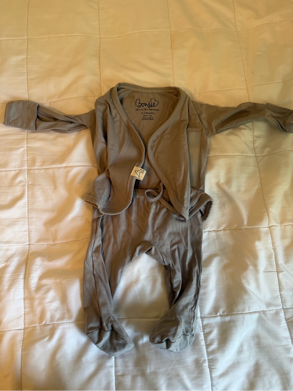 Bonsie skin to skin onesie